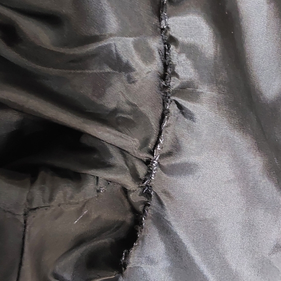 LADY SUZETTE WOMEN'S VINTAGE BLACK PEA COAT‎ SIZE LARGE - Picture 8 of 8